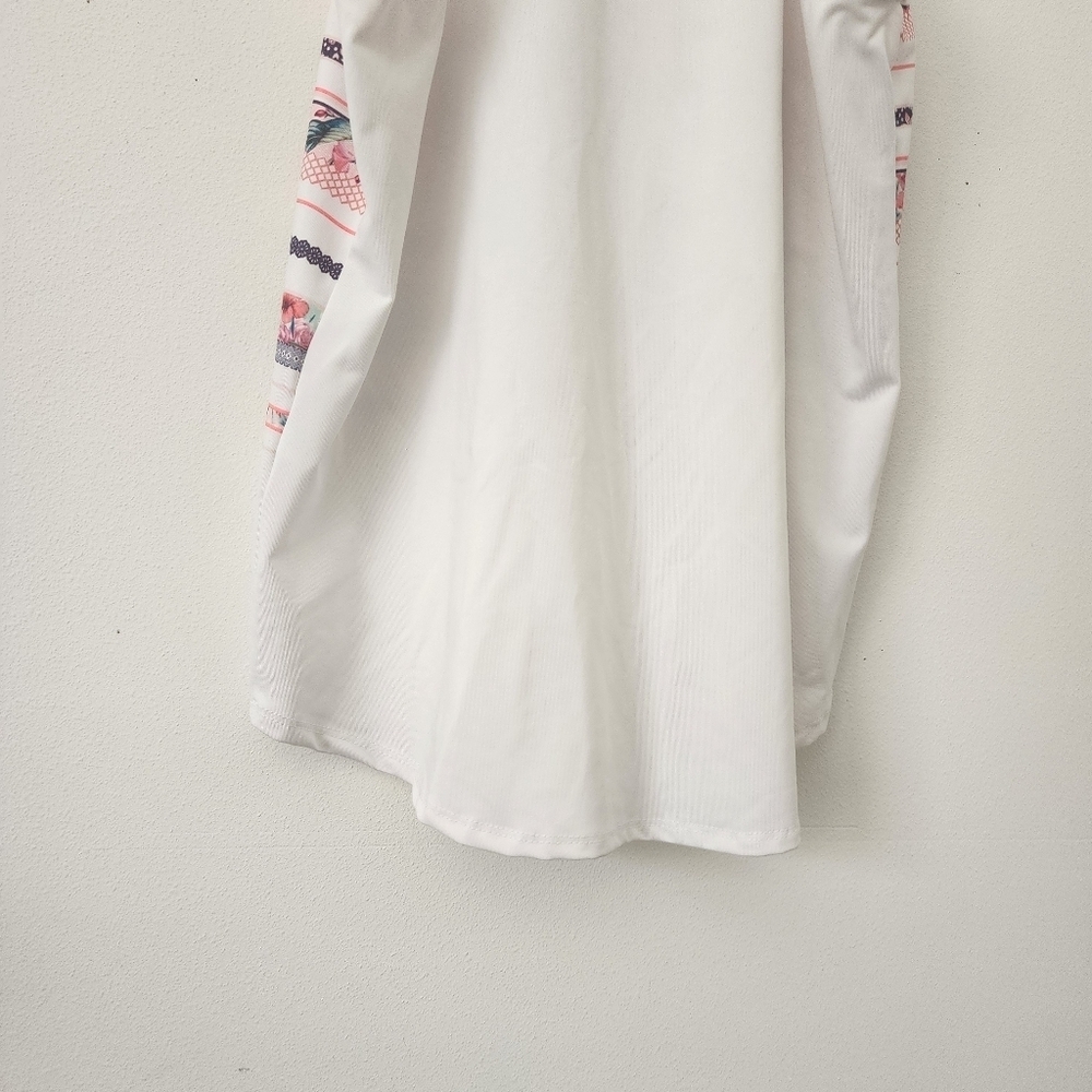 Lucky in Love Sleeveless Collared Tennis / Golf top Size Medium - Picture 10 of 11